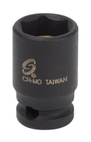 Sunex 808MMG Soc 8Mm 1/4D Imp Mag 6Pt
