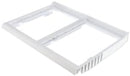 Genuine GE OEM WR32X10537 Refrigerator Vegetable Crisper Pan Drawer Cover Frame, Replaces WR32X10539, WR32X30010 - image 3
