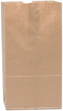 500 Pack Kraft Brown Paper Lunch Bags, 6 lb Size, 6 x 3.5 x 11 Inch, Heavy Duty Bulk Grocery Bags