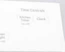 Genuine GE OEM WB27T11014 Range Control Panel Faceplate Overlay Graphics, Replaces AP4346231, 1473983, AH2321456 - image 3