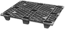 3 Pack Heavy Duty Recycled HDPE Plastic Pallets, 48 x 40 x 5 Inch, 3,500 lb Static Load Capacity - image 2
