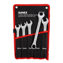 Sunex 9605MA 5-Pc Metric Raised Panel Combi Wrench Set