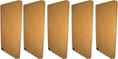 5 Pack Evaporative Cooling Pad, Kraft Paper, 60 in H x 12 in W x 6 in D Replacement Media for Swamp Coolers