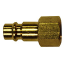Milton Industries 763 Hi-Flo V-Style 3/8" Fnpt Brass Plug