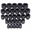 Sunex 4696 3/4" Drive 29 Piece Sae Impact Socket Set