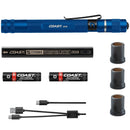COAST Products 21518 Hp3R Rechargeable Focusing Penlight / Blue Body