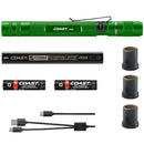 COAST Products 21519 Hp3R Rechargeable Focusing Penlight / Green Body