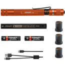 COAST Products 21521 Hp3R Rechargeable Focusing Penlight / Orange Body