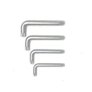 CTA Manufacturing 9025 4 Pc. XZN "L" Wrench Set - 10mm-16mm