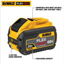 DeWalt DCB609 Flexvolt 20/60V MAX 9.0 Ah Li-Ion Battery Pack (EA)