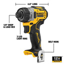 DeWalt DCF601B 12V Max Brushless Screwdriver Kit Bare (Xtreme)