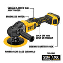 DeWalt DCM849B 20V Cordless Var Speed Rotary Polisher