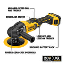 DeWalt DCM849P2 20V 7" Rotary Polisher Kit