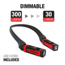 E-Z Red NK15 Anywear Rechargeable Neck Light, Red