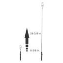 Ullman Devices Corp. HTB2-T 1" X 2" Inspection Mirror Oval Telescoping