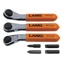 Lang Tools 5278 Kastar 7-Piece Offset Ratcheting Screwdriver Bit W