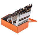 R W THOMPSON INC 29KK7 29Pc Stubby Drill Bits 1/16-1/2 By 64Ths