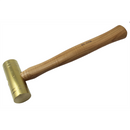 K Tool International KTI-71733 32 Oz. Brass Hammers With Hickory Handles, 1-1/2 I