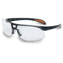 Uvex S4200 Protege Safety Eyewear Black Frame Clear Lens