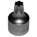 Vim Products HCT30-04 T30 - 1/2 Cut Torx Drr, 1/4" Sq Dr, 3/4" Oal, S2 Steel