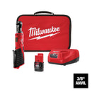 Milwaukee 2457-21 M12 Crdless 3/8 Lith Ratchet (1) Redlithium Cp1.5 Batt Kit