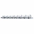 Sunex 9708 8Pc Sae Flare Crowfoot Wrench Set 3/8-7/8