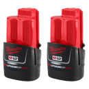 Milwaukee 48-11-2411 2-Pk Of M12 Redlith 12V Comp Batt
