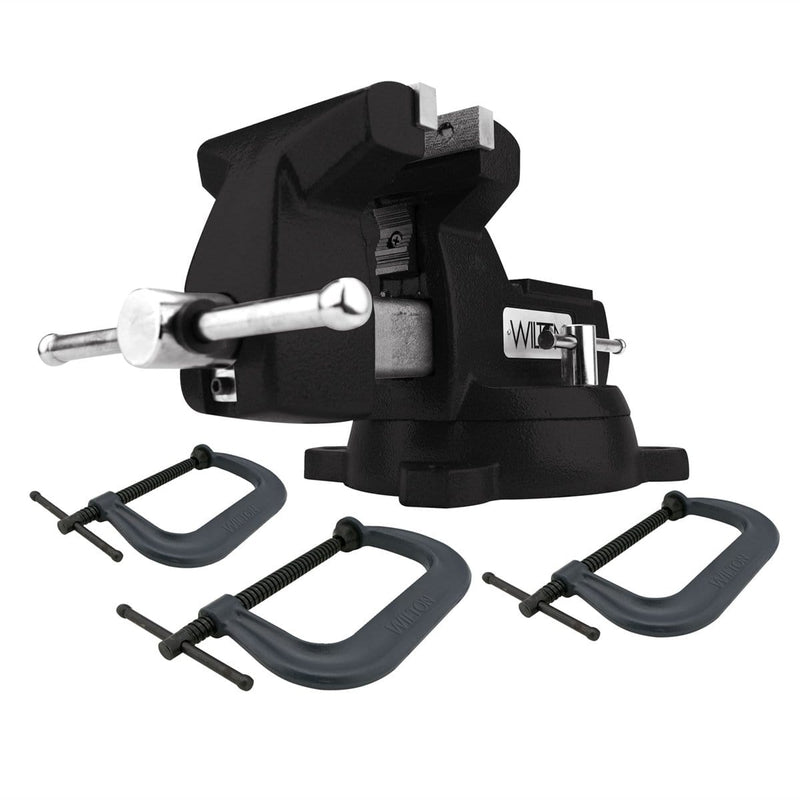 Wilton 21500K Se 746 Mechanics Vise C-Clamp Kit - Pelican Power Tool