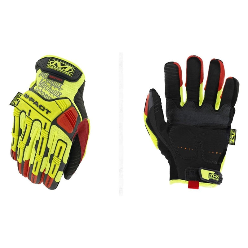 Mechanix Wear SMP-X91-011 Hi-Viz M-Pact D4-360 Glovesxl - Pelican Power Tool