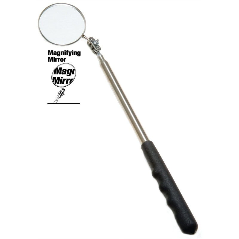 Ullman Devices Corp. HTC-2LM X-Long 2-1/4" Dia Magnifying Inspection Mirror - Pelican Power Tool