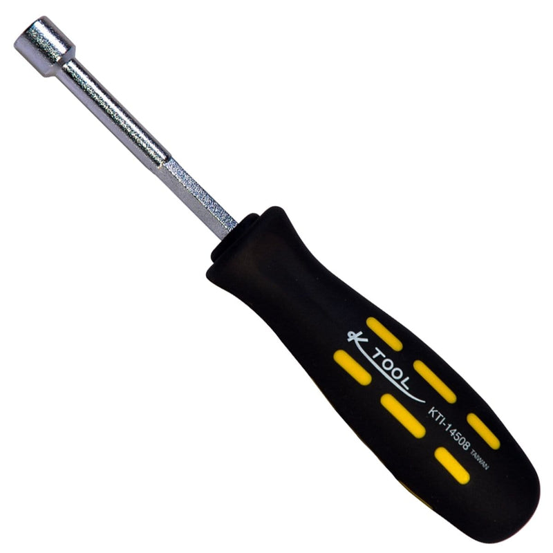 K Tool International KTI-14508 Metric Nutdriver 8Mm X 75 Soft-Grip Handle - Pelican Power Tool