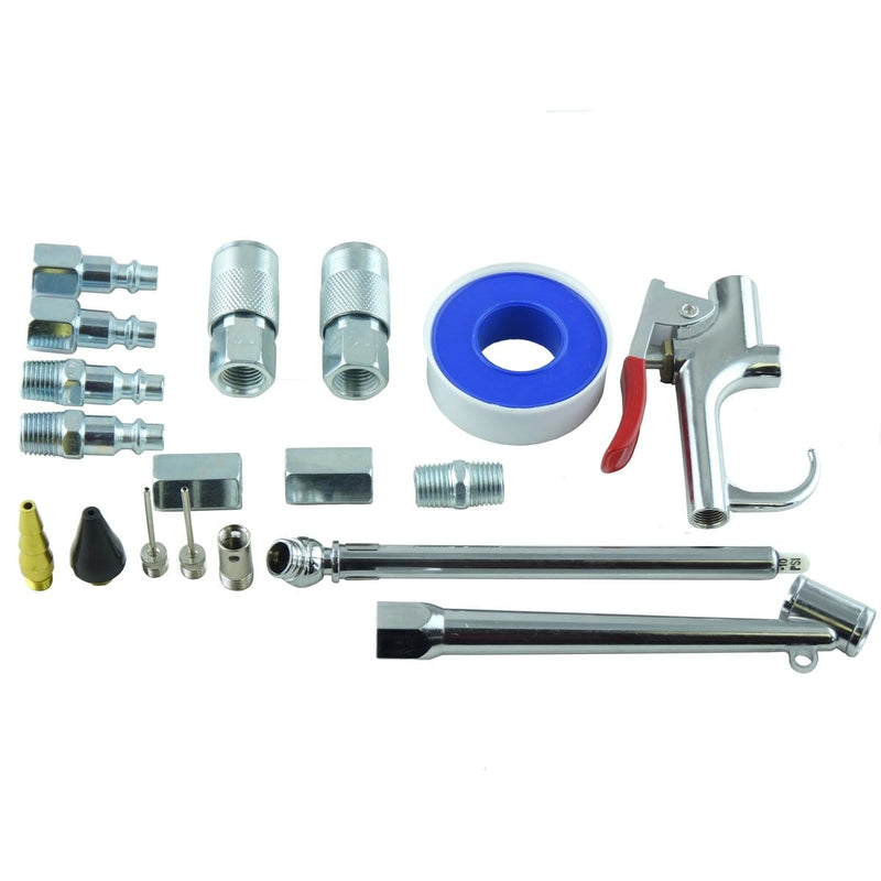 K Tool International KTI71028 Air Hose Accessory Kit, 18 Pc - Pelican Power Tool