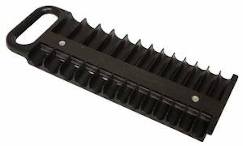 Lisle 40130 Socket Holder Magnetic 1/4In Dr F/26 Sockets - Pelican Power Tool
