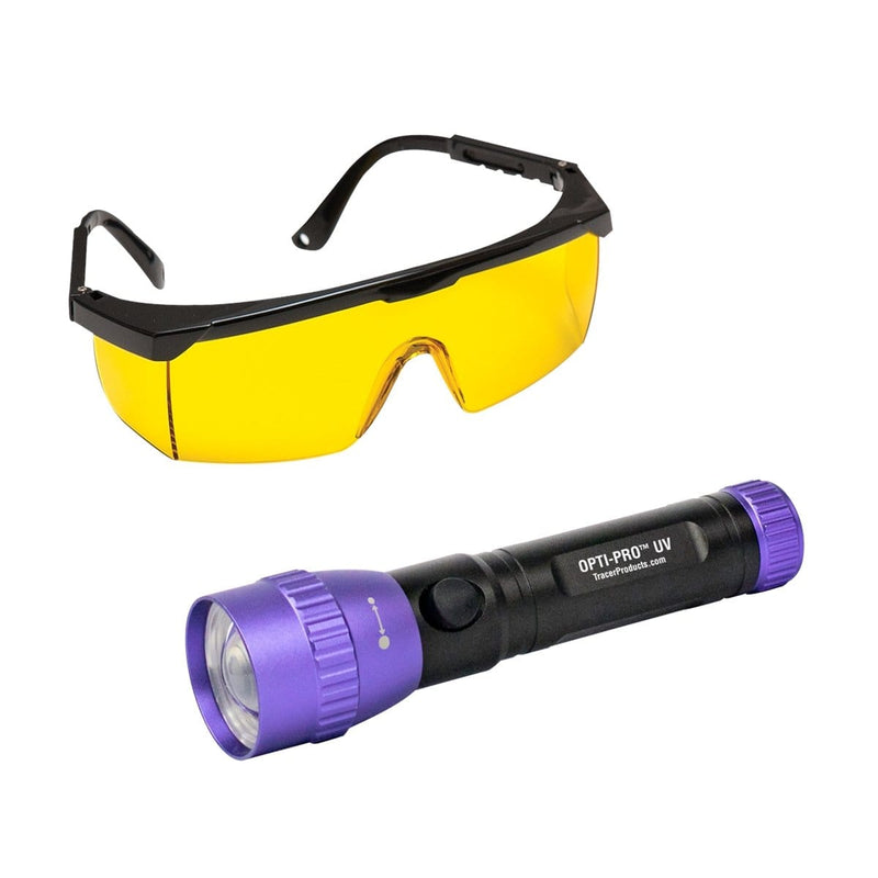 Tracer Products TPOPUV Opti-Pro Uv Cordless, Violet Light Led Flashlight - Pelican Power Tool