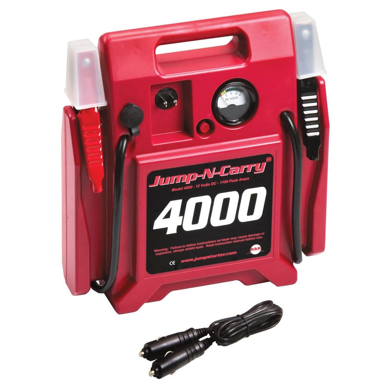 Clore Automotive JNC4000 Jump-N-Carry 12V Jump Start 1100 Peak Amp - Pelican Power Tool