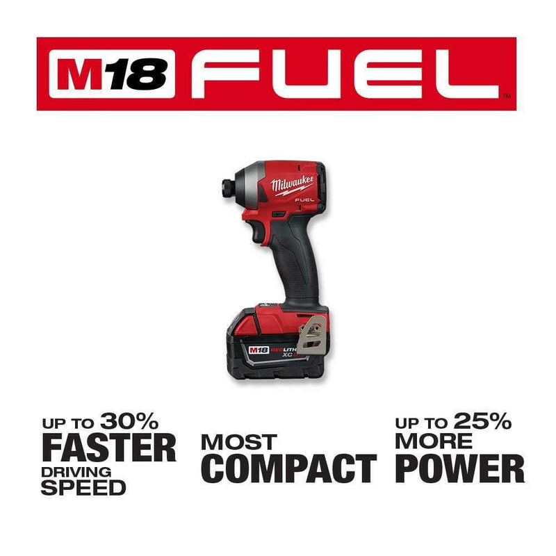 Milwaukee 2853-20 M18 Fuel Comp 1/4" Hex Imp Driver (Baretool) - Pelican Power Tool