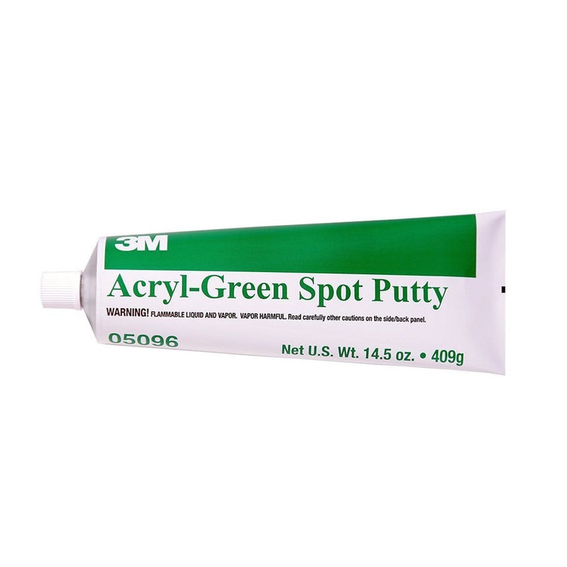 3M 5096 Acryl-Green Spot Putty 14.5Oz Tube - Pelican Power Tool