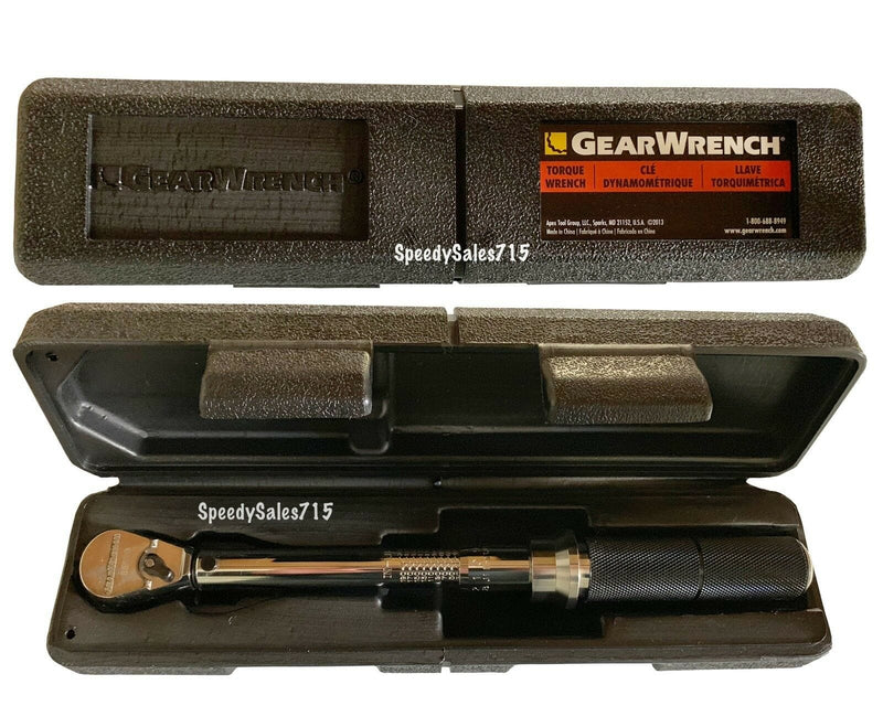 GearWrench 85060 1/4 Drive Micrometer Torque Wrench 30 - 200 In-Lb - Pelican Power Tool