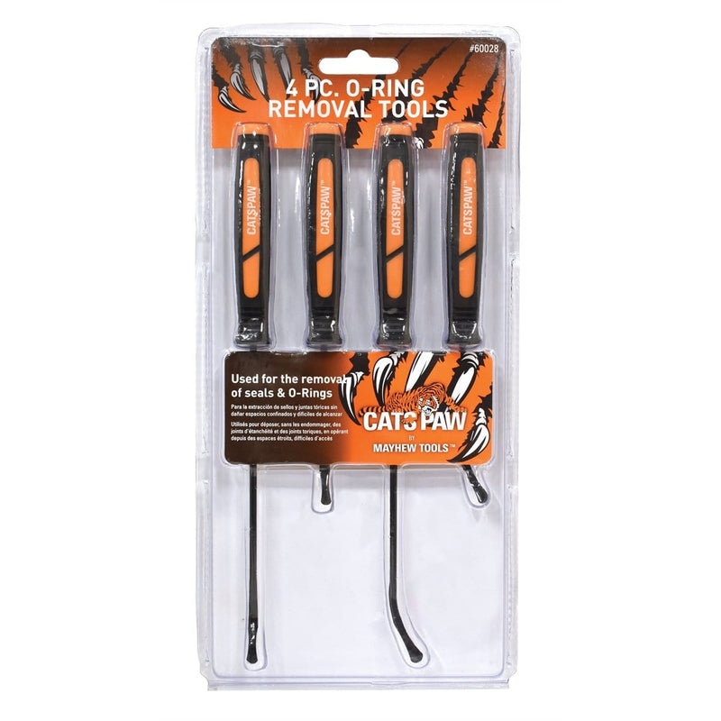 Mayhew 60028 4-Pc O-Ring Removal Tool Set - Pelican Power Tool