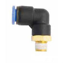 Milton Industries 2202-4 Swvl - "L" Tube 1/4" Od - 3/8" Mnpt - Pelican Power Tool