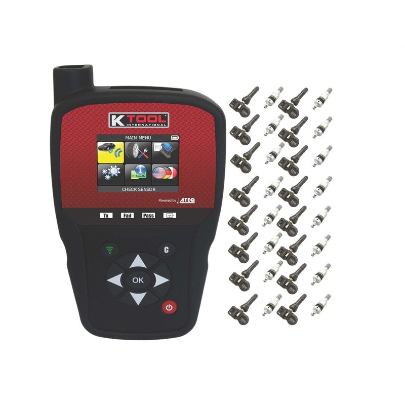 K Tool International KTITPMSPROKIT Kti Tpms Pro Tool With U-Pro Sensors Kit - Pelican Power Tool