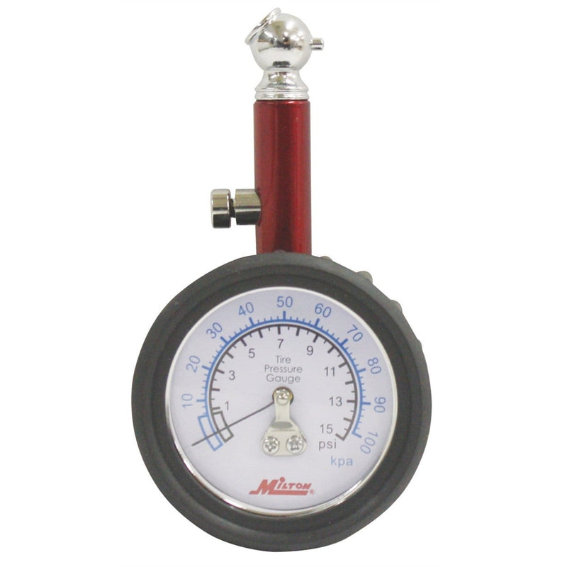 Milton Industries S-931 Dial Tire Gage 0-15 Psi - Pelican Power Tool