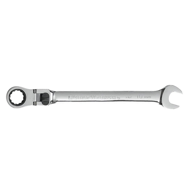 GearWrench EHT85618 Wr 18Mm Flex Rat Xl 12Pt 15 Deg - Pelican Power Tool