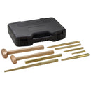 OTC 4629 9-Piece Brass Hammer And Punch Set - Pelican Power Tool