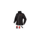 Milwaukee 232B-212X M12 Women's Heated Softshell Jacket 2.0Ah Kit, Black, Size 2X Black - Pelican Power Tool