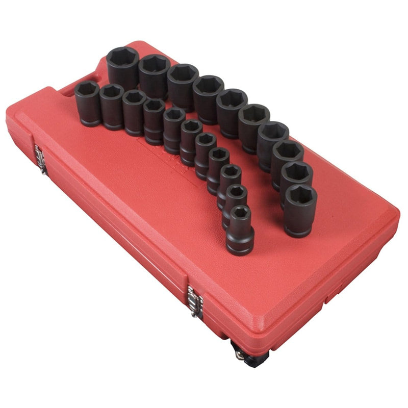 Sunex 5693 1" Drive 21 Piece Sae Deep Impact Socket Set - Pelican Power Tool