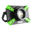 E-Z Red XLF1000-GR Ez Red Micro-Usb 1000 Lumen Rechargeable Work Light, Black/Green - Pelican Power Tool