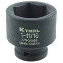 K Tool International KTI-34154 Soc 3/4 Dr Short Imp 1-11/1 - Pelican Power Tool