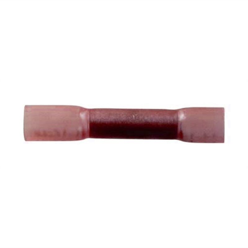 The Best Connection 2260J 8 Red Cs Heat Shrink Butt Connector 4 Pcs - Pelican Power Tool