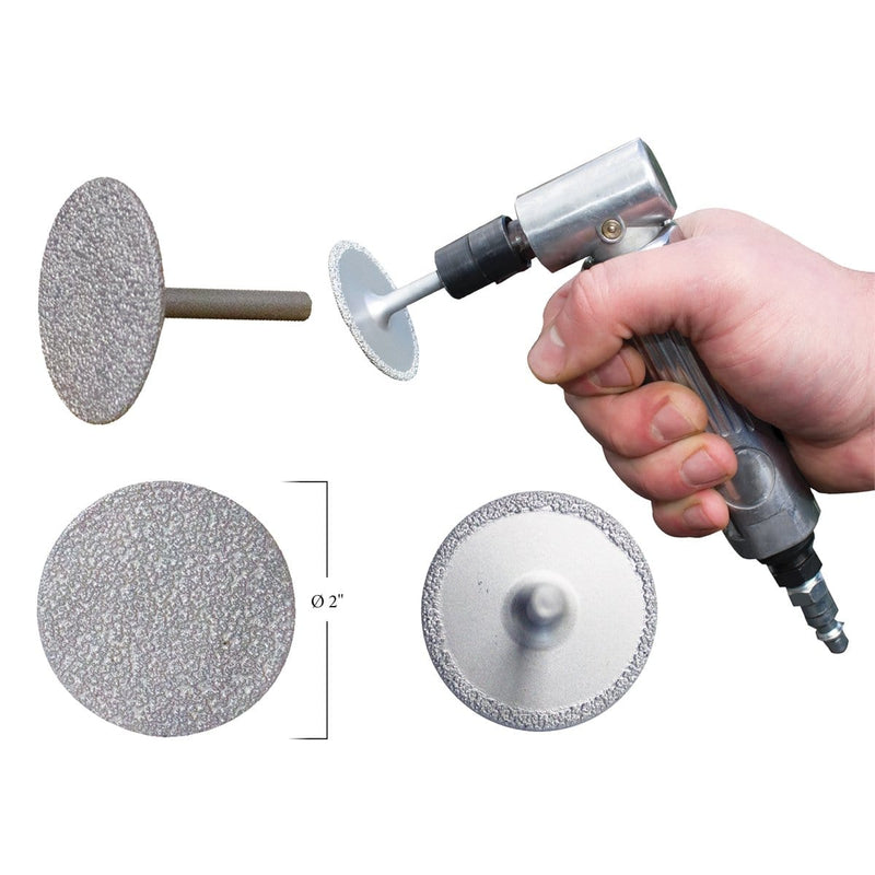 Innovative Products Of America 8120 2" 3-In1 Diamond Grinding Wheel - Pelican Power Tool